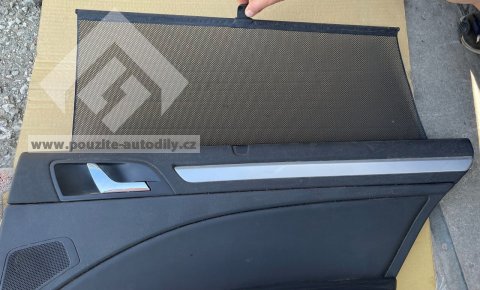 3T9867210BJ tapecírunk dveří pravý zadní + 3T9861334 Protisluneční roleta Škoda Superb II 3T combi