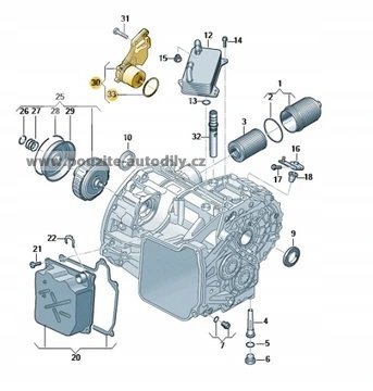 0GC927373M Elektrické olejové čerpadlo DSG7, Škoda, VW, Audi, Seat